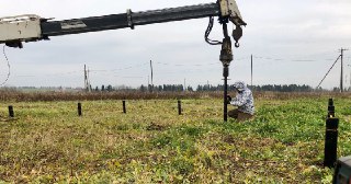 Установка винтовых свай Керчь цена от 3150 руб.
